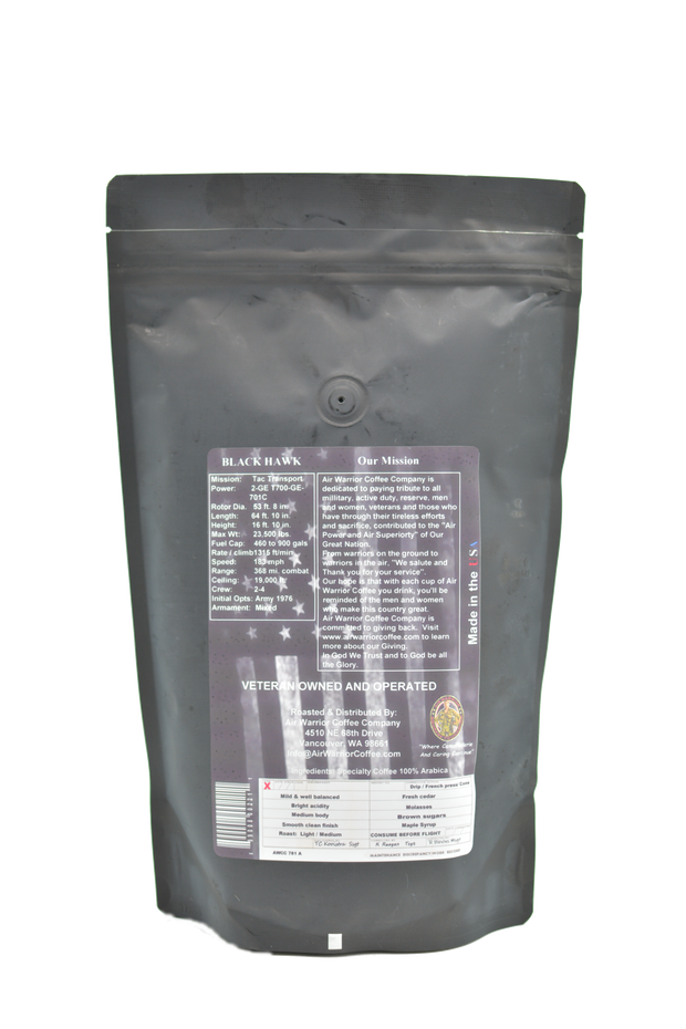 UH-60 BlackHawk Lift (Light-Medium Roast)